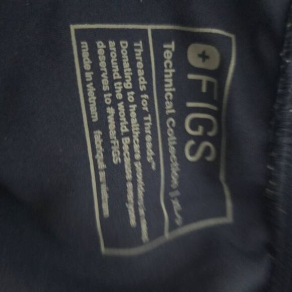 Figs Navy Zamora Jogger Scrub Pants Nurse Doctor CNA Hospital - Picture 3 of 4